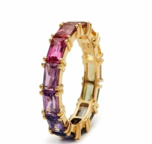 Multi Colored Stones Band