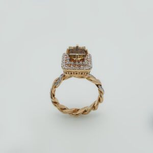 Tourmaline Ring with Zircons