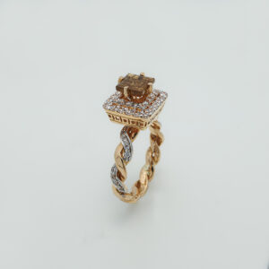 Tourmaline Ring with Zircons