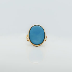 Classic Nishapuri Turquoise Ring