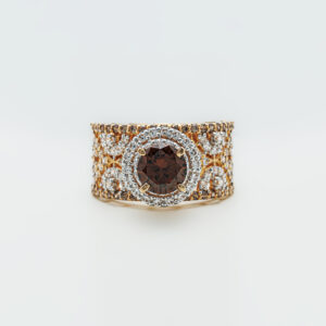 Thick Band style Signature ring