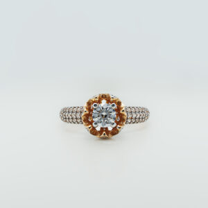 Blooming Zircon Ring