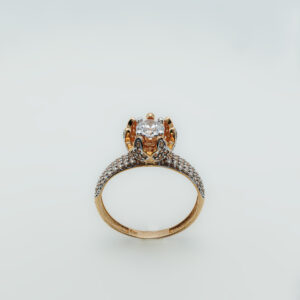 Blooming Zircon Ring