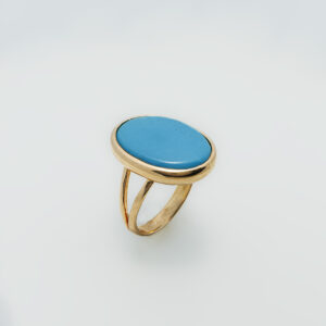 Classic Nishapuri Turquoise Ring