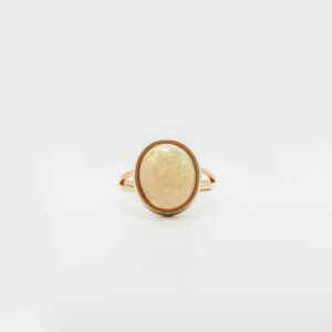 Ethiopian Opal Glow Ring in 21K Gold