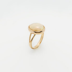 Ethiopian Opal Glow Ring in 21K Gold