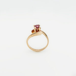 21K Gold Kabuli Ruby Ring