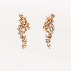 21k Gold Zircon Necklace